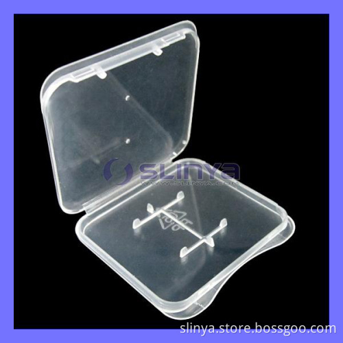 Hot Selling TF Memory Card Storage Case Plastic Micro SD Card Case